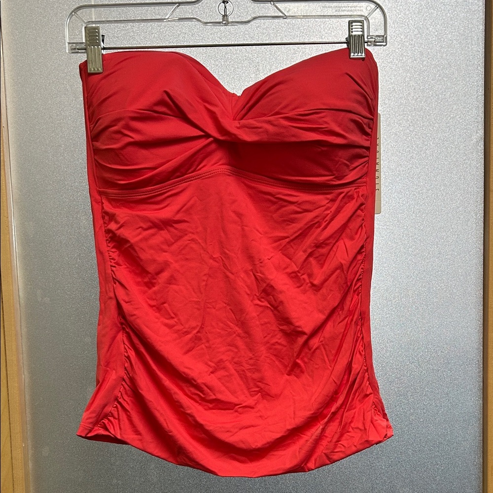 Anne Cole Red Women's One Piece Swimsuit
